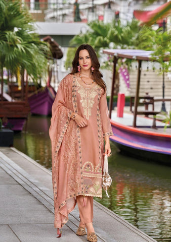 Dusty Rose Embroidered Suit