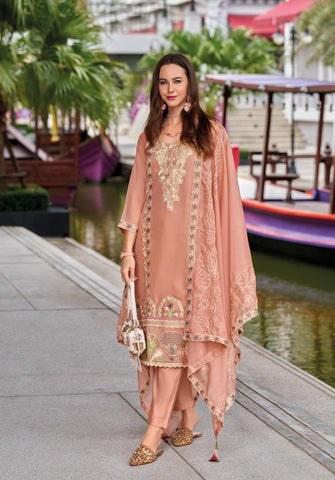 Dusty Rose Embroidered Suit