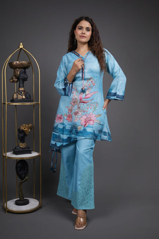 Ocean Bloom Co-ord Set