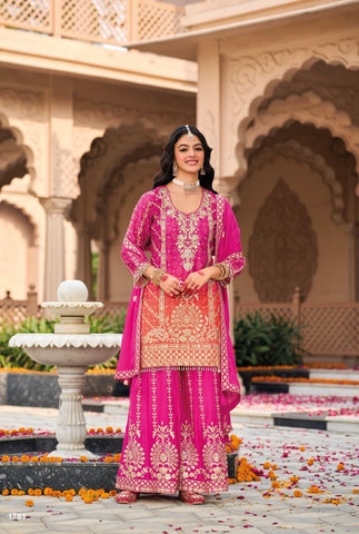 Rani Pink Ombre Suit Set
