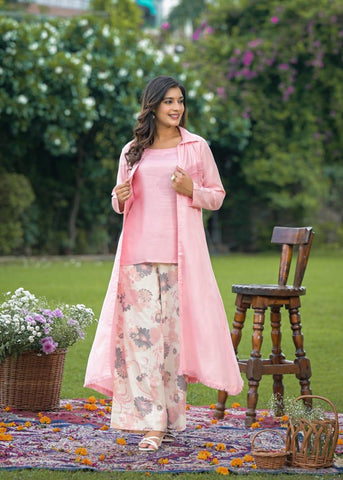 Breezy Blush Pink Layered Co-Ord Set